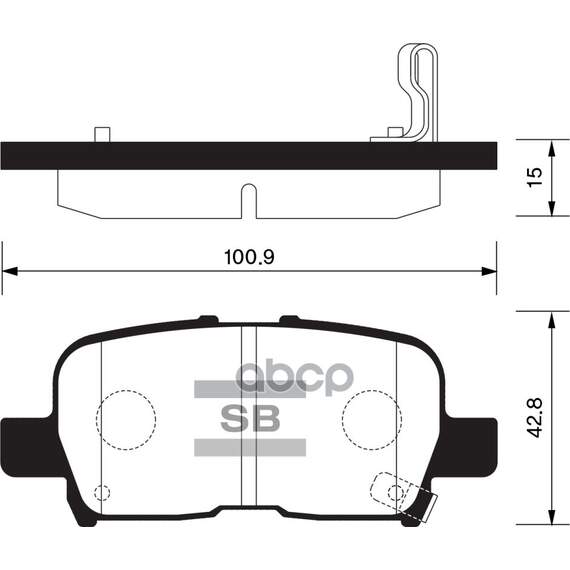 Купить КОЛОДКИ ТОРМОЗНЫЕ ДИСКОВЫЕ HONDA ODYSSEY/MR-V/MDX/PILOT, ACURA MDX 01 SP1371