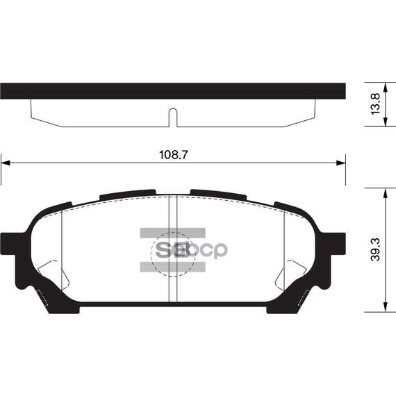 Купить КОЛОДКИ ТОРМОЗНЫЕ ДИСКОВЫЕ SUBARU IMPREZA 2.0I WRX TURBO 02 SP1532