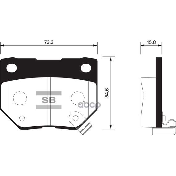 Купить КОЛОДКИ ТОРМОЗНЫЕ ДИСКОВЫЕ SUBARU IMPREZA 2.0T WRX 00-01 SP1487