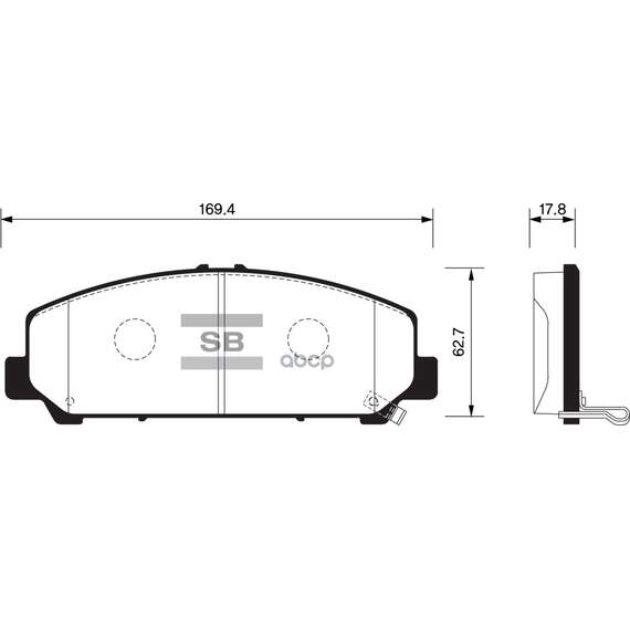 Купить КОЛОДКИ ТОРМОЗНЫЕ ДИСКОВЫЕ NISSAN ARMADA 07-11/PARTHFINDER 4.0 11/XTERRA 11 SP1448