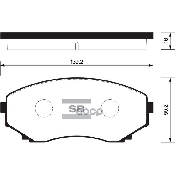 Купить КОЛОДКИ ТОРМОЗНЫЕ ДИСКОВЫЕ MAZDA MPV 2.0I-3.0I/2.5TD &4WD 96 SP1527