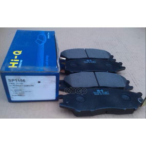 Купить КОЛОДКИ ТОРМОЗНЫЕ ДИСКОВЫЕ NISSAN ALMERA 2.5/2.2DCI 03/SUNNY ALL 99 SP1156