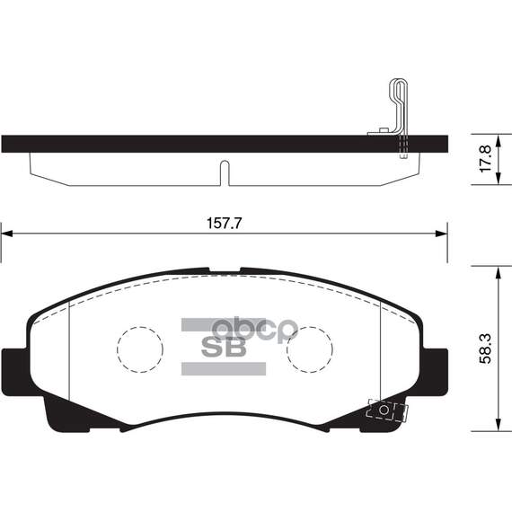 Купить КОЛОДКИ ТОРМОЗНЫЕ ДИСКОВЫЕ ACURA TL 09, HONDA RIDQELINE 06-11 SP1470