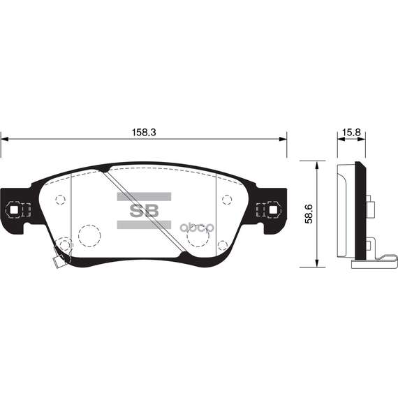 Купить КОЛОДКИ ТОРМОЗНЫЕ INFINITI EX35/37 08-/GS35/37/25 06- ПЕРЕДНИЕ SP1478