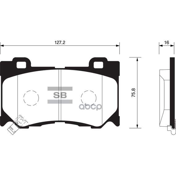 Купить КОЛОДКИ ТОРМОЗНЫЕ ДИСКОВЫЕ INFINITI G37 08/M37/M56 11, NISSAN 370Z 09-11 SP1471