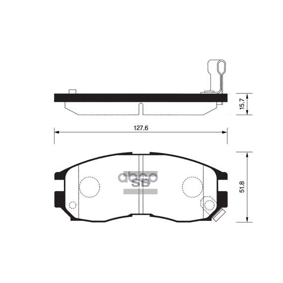 Купить КОЛОДКИ ТОРМОЗНЫЕ ДИСКОВЫЕ MITSUBISHI GALANT 1.8-2.0TD 87-96/SPACE WAGON 91-98 SP1134