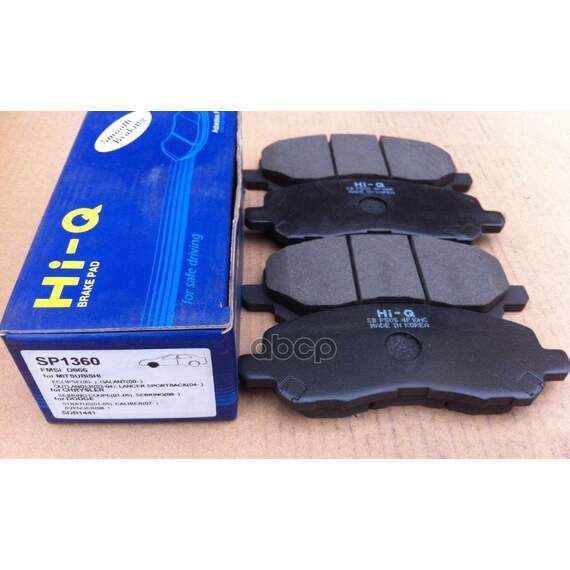 Купить КОЛОДКИ ТОРМОЗНЫЕ MITSUBISHI ASX/LANCER/OUTLANDER/DODGE CALIBER ПЕРЕДНИЕ SP1360