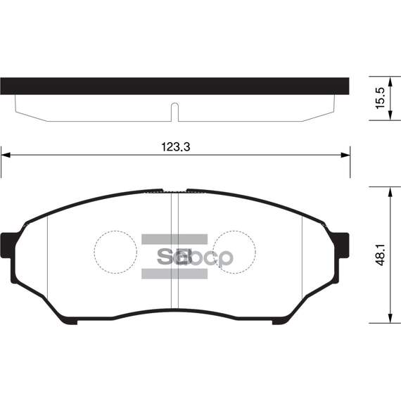 Купить КОЛОДКИ ТОРМОЗНЫЕ ДИСКОВЫЕ MITSUBISHI MONTERO/PAJERO1.8MPI/2.0GDI 00 SP1585