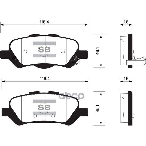 Купить КОЛОДКИ ТОРМОЗНЫЕ ДИСКОВЫЕ TOYOTA VENZA 09 SP1459
