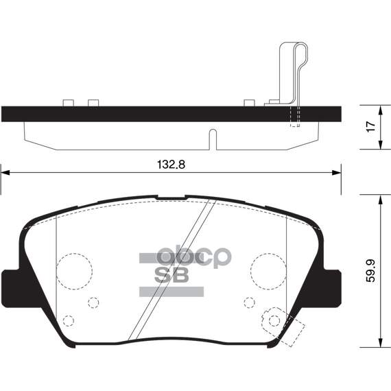 Купить КОЛОДКИ ТОРМОЗНЫЕ ДИСКОВЫЕ KIA QUORIS 3.8 12 SP1545