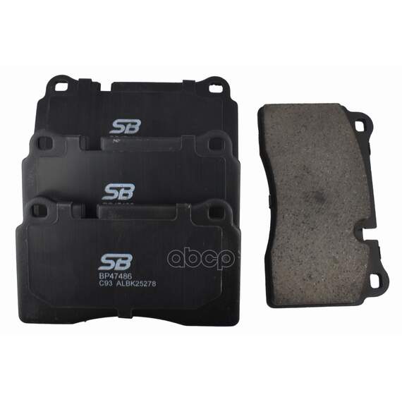 Купить КОЛОДКИ ТОРМОЗНЫЕ ПЕРЕДНИЕ RANGE ROVER III 4.2/SPORT 2.7D-4.2 05- BP47486