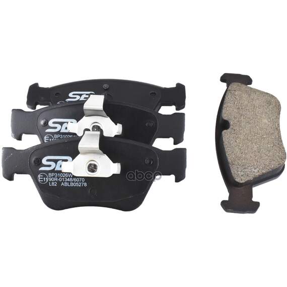 Купить КОЛОДКИ ТОРМОЗНЫЕ ПЕРЕДНИЕ MERCEDES W210/W202/C208 2.0-2.8 BP31026W