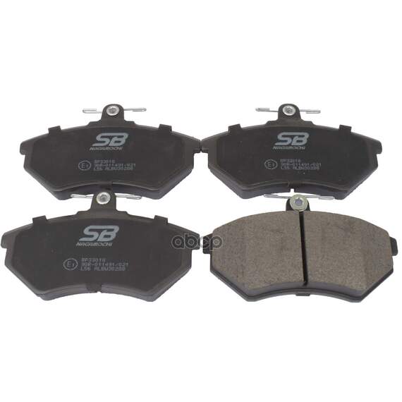 Купить КОЛОДКИ ТОРМОЗНЫЕ ПЕРЕДНИЕ AUDI 80/VW GOLF III/PASSAT/VENTO/CHERY AMULET/TIGGO BP33018