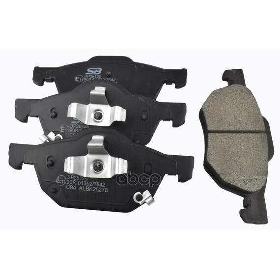 Купить КОЛОДКИ ТОРМОЗНЫЕ ПЕРЕДНИЕ HONDA ACCORD 2.0/2.2/2.4 03 BP28125