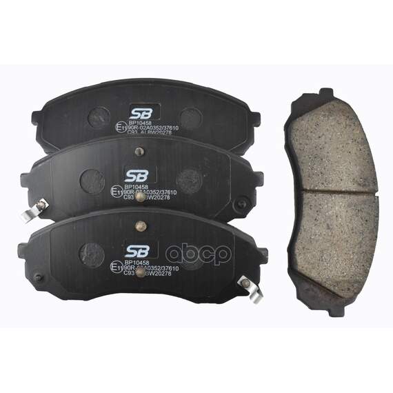 Купить КОЛОДКИ ТОРМОЗНЫЕ ПЕРЕДНИЕ (HYUNDAI H1 (TQ), KIA CARNIVAL III (VQ)) BP10458