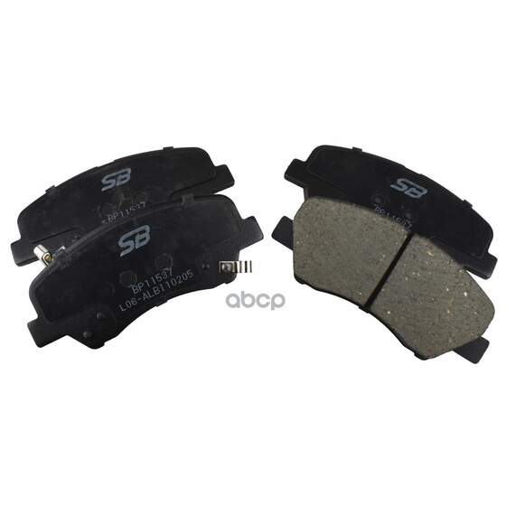 Купить КОЛОДКИ ТОРМОЗНЫЕ ПЕРЕДНИЕ HYUNDAI I30/ELANTRA 11-/CEED 12- BP11537