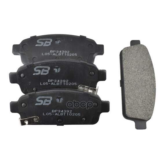 Купить КОЛОДКИ ТОРМОЗНЫЕ ЗАДНИЕ (CHEVROLET CRUZE (J30_), ORLANDO, OPEL ASTRA J , MOKKA) BP34392