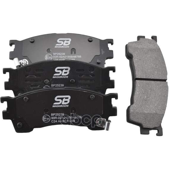 Купить КОЛОДКИ ТОРМОЗНЫЕ ПЕРЕДНИЕ MAZDA 323/626/PREMACY 92- BP25239