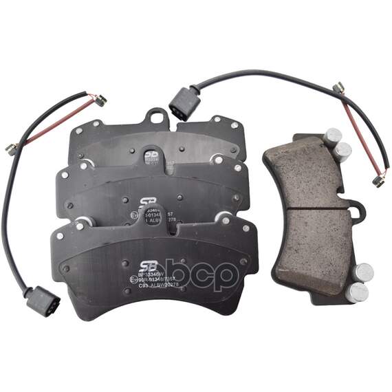 Купить КОЛОДКИ ТОРМОЗНЫЕ ПЕРЕДНИЕ AUDI Q7/VOLKSWAGEN TOUAREG/PORCSHE CAYENNE 02 R18 BP33346W