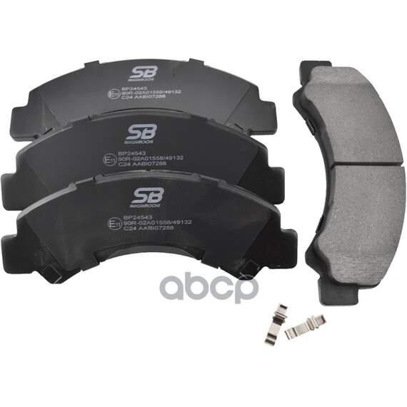 Купить КОЛОДКИ ТОРМОЗНЫЕ ДИСКОВЫЕ BP24543