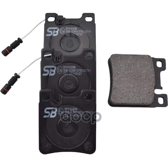 Купить КОЛОДКИ ТОРМОЗНЫЕ ЗАДНИЕ (MB W202/203 AMG/210/140) BP31030W