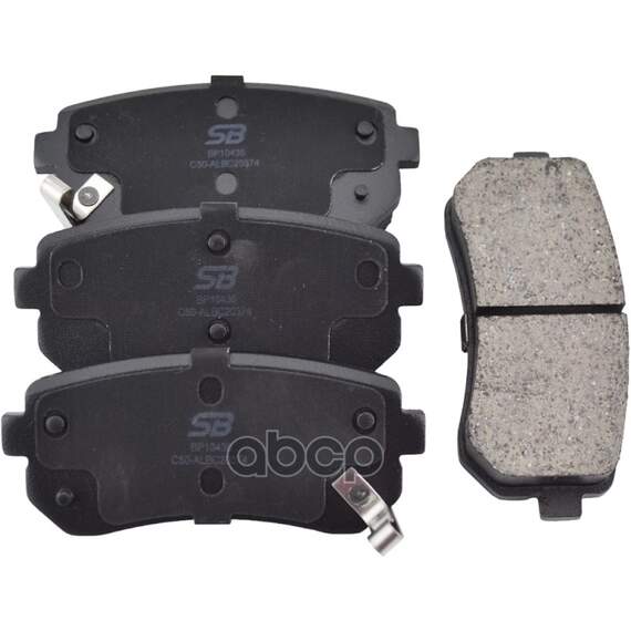 Купить КОЛОДКИ ТОРМОЗНЫЕ ЗАДНИЕ (HYUNDAI I10 (PA), KIA PICANTO (BA)) BP10436