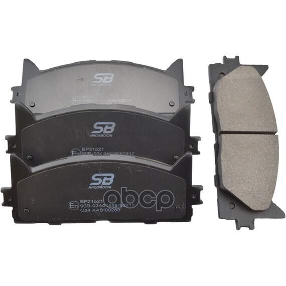Купить КОЛОДКИ ТОРМОЗНЫЕ ПЕРЕДНИЕ TOYOTA CAMRY V40 06-/V50 11-/LEXUS ES 240/350 06- BP21521
