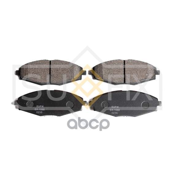 Купить КОЛОДКИ ТОРМОЗНЫЕ ПЕРЕДНИЕ CHEVROLET LANOS/SPARK, DAEWOO LANOS 97 / MATIZ 98 / NEXIA, CHERY QQ SX-1088