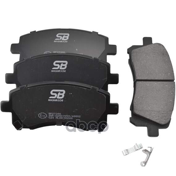 Купить КОЛОДКИ ТОРМОЗНЫЕ ПЕРЕДНИЕ (SUBARU FORESTER 9702/LEGACY 9603/OUTBACK 0003) BP27390