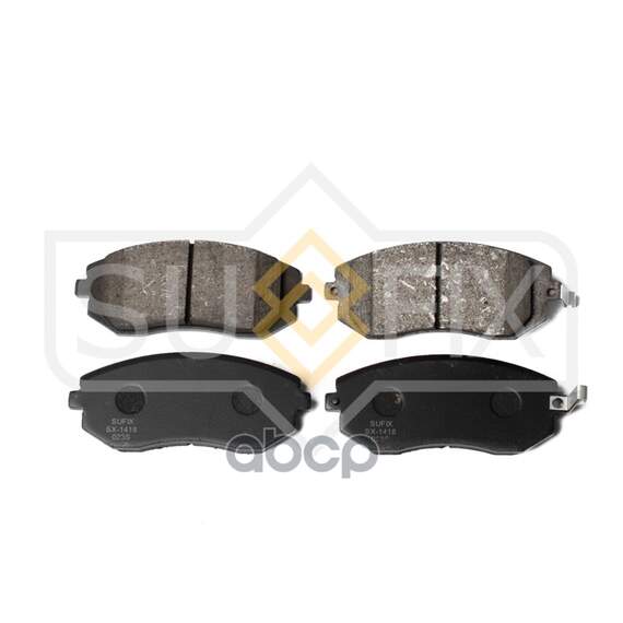 Купить КОЛОДКИ ТОРМОЗНЫЕ ПЕРЕДНИЕ SUBARU FORESTER(SF/SG) 02 / IMPREZA II (TOK) 1.6-2.0 00 / LEGACY 03 SX-1418
