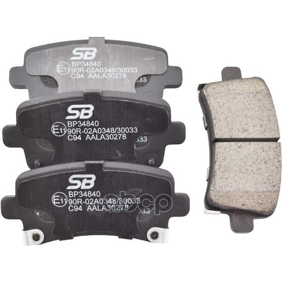 Купить КОЛОДКИ ТОРМОЗНЫЕ ЗАДНИЕ (OPEL INSIGNIA 08-/SAAB 9-5 10-) BP34840