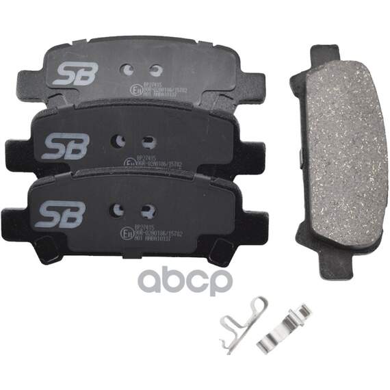 Купить КОЛОДКИ ТОРМОЗНЫЕ ЗАДНИЕ (SUBARU FORESTER 97-/IMPREZA 98-/LEGACY 98-/OUTBACK 00-) BP27415