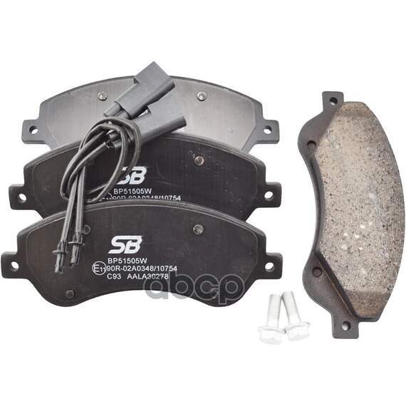 Купить КОЛОДКИ ТОРМОЗНЫЕ ПЕРЕДНИЕ FORD TRANSIT 06- 280/300-SERIES BP51505W
