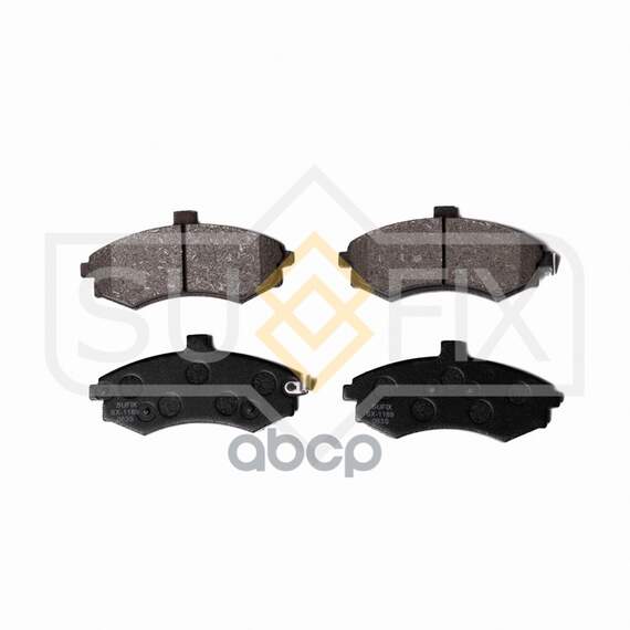 Купить КОЛОДКИ ТОРМОЗНЫЕ ПЕРЕДНИЕ HYUNDAI ELANTRA 1.6-2.0D 00-06/MATRIX 1.5D-1.8 01 SX-1189