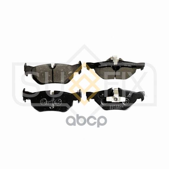 Купить КОЛОДКИ ТОРМОЗНЫЕ ЗАДНИЕ BMW 1(E81-88) 1.6-3.0 05-12 / 3(E90) 1.6-2.5 05-11 / X1(E84) 2.0D-3.0 09 SX-1046