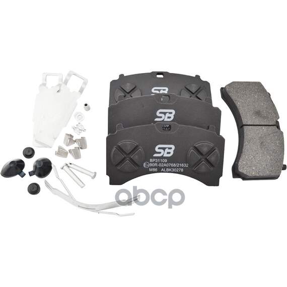 Купить КОЛОДКИ ТОРМОЗНЫЕ ДИСКОВЫЕ BP31109