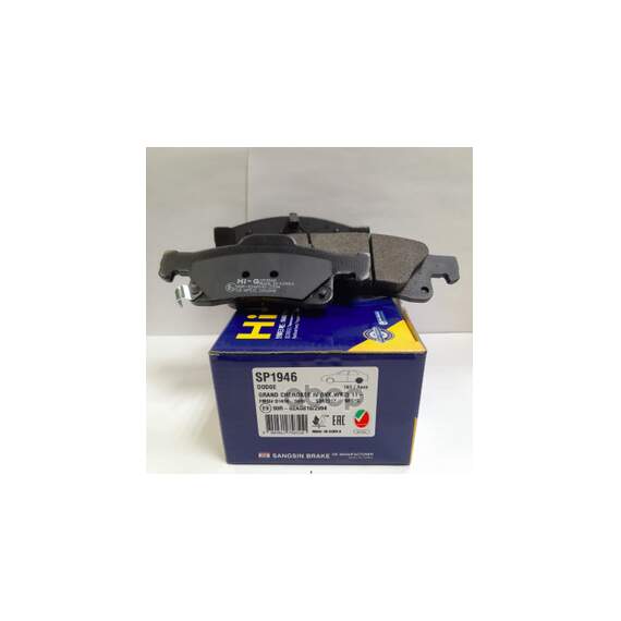 Купить КОЛОДКИ ТОРМОЗНЫЕ ДИСКОВЫЕ JEEP GRAND CHEROKEE IV WK/WK2 10, DODGE DURANGO 11 SP1946