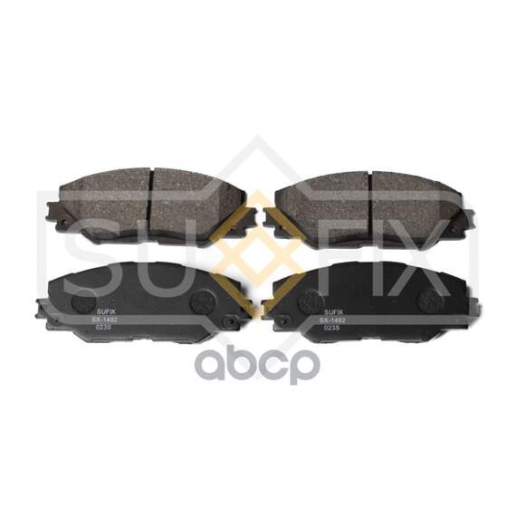 Купить КОЛОДКИ ТОРМОЗНЫЕ ПЕРЕДНИЕ TOYOTA RAV 4 2.0-2.2D 06 / AURIS(E150) 1.8 10 SX-1492
