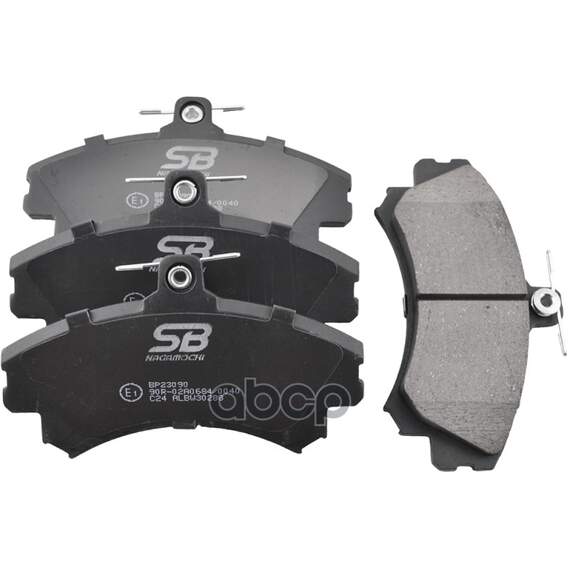Купить КОЛОДКИ ТОРМОЗНЫЕ ПЕРЕДНИЕ MITSUBISHI CARISMA 9805/COLT 08/VOLVO S40 BP23090