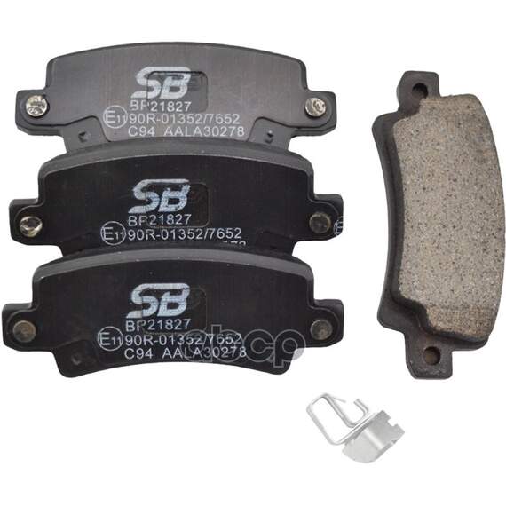 Купить КОЛОДКИ ТОРМОЗНЫЕ ЗАДНИЕ TOYOTA COROLLA (E12) 0206 BP21827