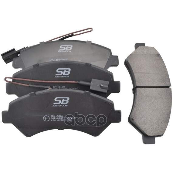 Купить КОЛОДКИ ТОРМОЗНЫЕ ПЕРЕДНИЕ (CITROEN JUMPER/FIAT DUCATO/PEUGEOT BOXER 06- (250) R16) BP41516W
