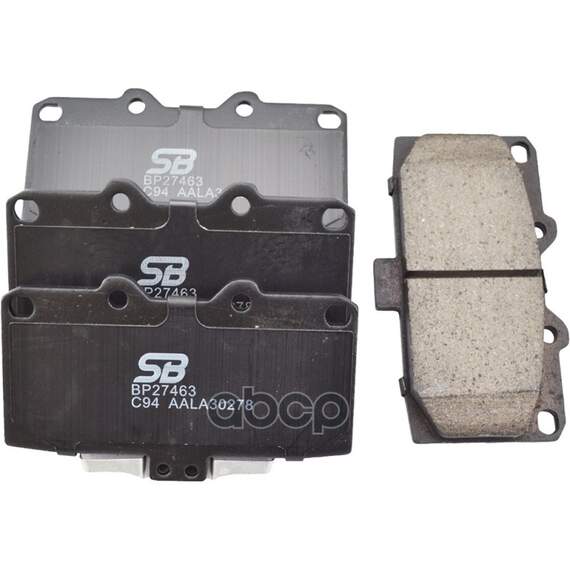 Купить КОЛОДКИ ТОРМОЗНЫЕ ПЕРЕДНИЕ SUBARU FORESTER 2.0 98-02/IMPREZA 2.0 94- BP27463