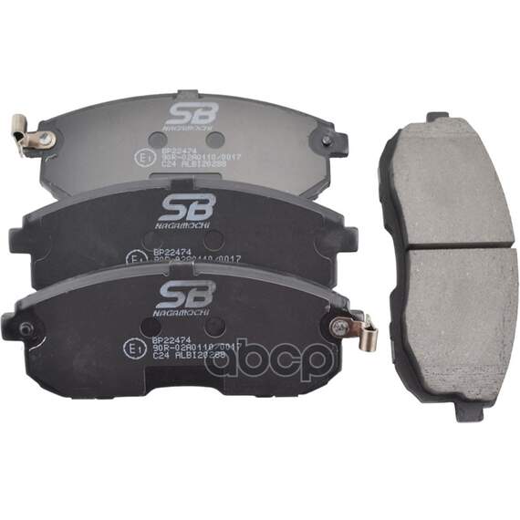 Купить КОЛОДКИ ТОРМОЗНЫЕ ПЕРЕДНИЕ (NISSAN JUKE F15, TEANA I-II, MAXIMA J30, A32, TIIDA, SUZUKI SX-4) BP22474