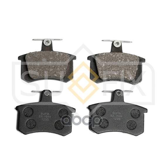 Купить КОЛОДКИ ТОРМОЗНЫЕ ЗАДНИЕ FIAT CROMA 1.6-2.5D 85-96, AUDI A4 1.6-2.8 94-01 / A6 1.8-4.2 94-97 / A8 2.5-4.2 94-02, CHERY EASTAR 2.0 04-10 SX-1644