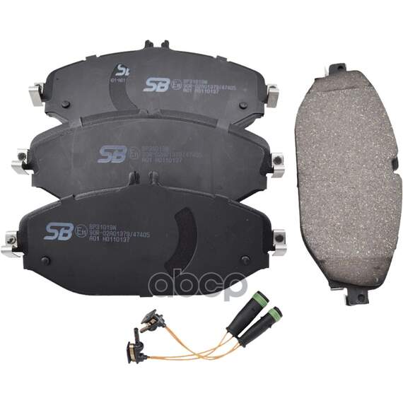 Купить КОЛОДКИ ТОРМОЗНЫЕ MERCEDES-BENZ C 180 AMG 03.14-, MERCEDES-BENZ C 300 09.15-08.18, MERCEDES-BENZ E 300 05.16- BP31019W