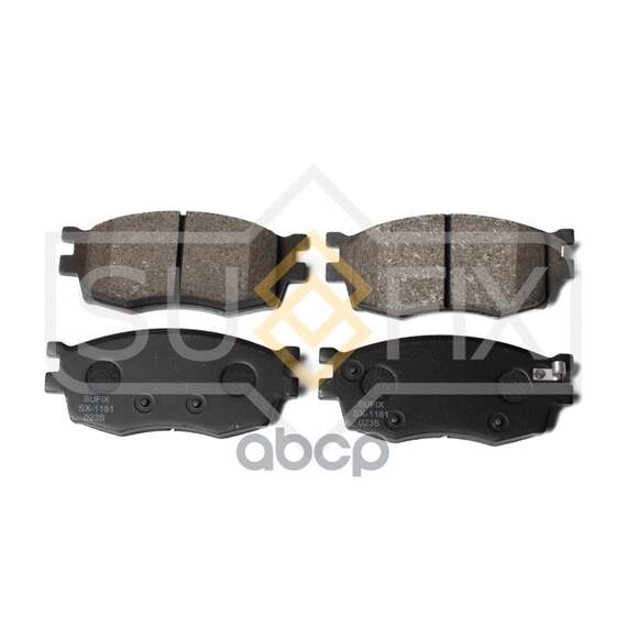 Купить КОЛОДКИ ТОРМОЗНЫЕ ПЕРЕДНИЕ HYUNDAI ACCENT(MC) 05 / I20 08, KIA RIO 05 SX-1181
