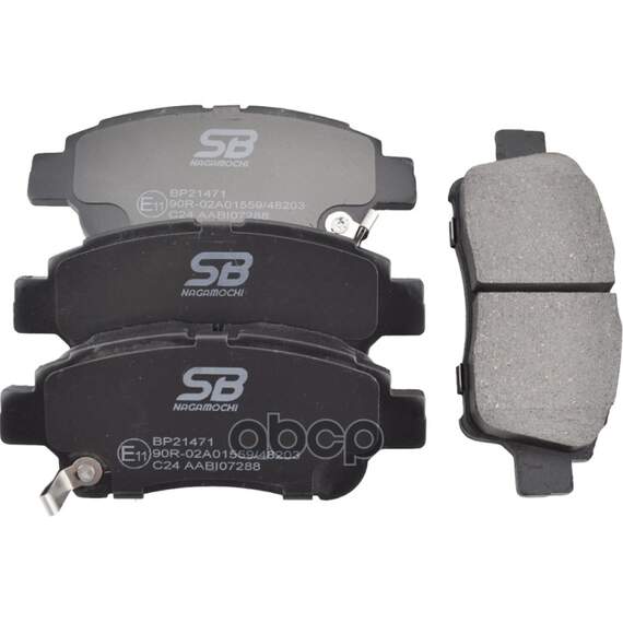 Купить КОЛОДКИ ТОРМОЗНЫЕ ПЕРЕДНИЕ (TOYOTA YARIS / VITZ 1.0-1.3) BP21471