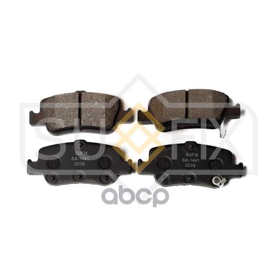 Купить КОЛОДКИ ТОРМОЗНЫЕ ЗАДНИЕ TOYOTA AURIS (BOS) 1.4-1.6 07 / COROLLA (BOS) 1.4D 06 SX-1441