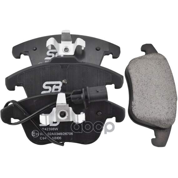 Купить КОЛОДКИ ТОРМОЗНЫЕ ПЕРЕДНИЕ AUDI A4/A4 ALLROAD/A5 1.8-3.2 07- BP42398W