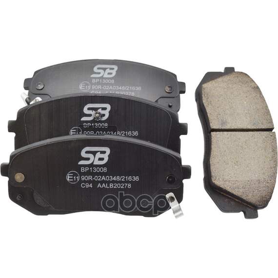 Купить КОЛОДКИ ТОРМОЗНЫЕ ПЕРЕДНИЕ HYUNDAI IX35 10-/KIA SPORTAGE 10-/CARENS 02- BP13008